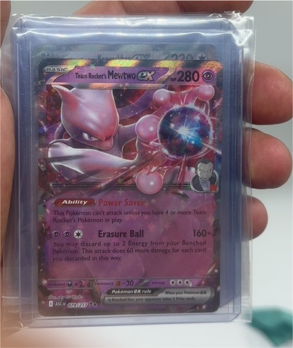 2025 Pokémon SV10 #081 Team Rocket's Mewtwo ex — front