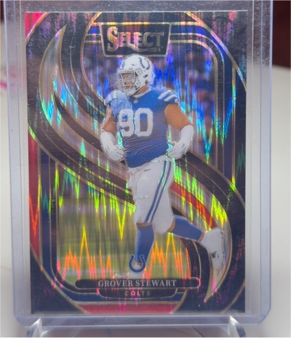 2024 Panini Select #139 Grover Stewart — front