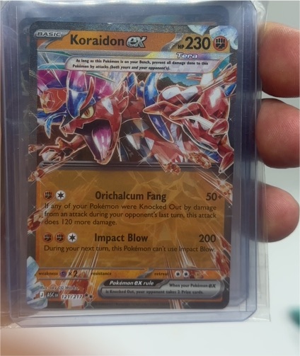 2026 Pokémon TCG Ascended Heroes #121 Koraidon ex — front