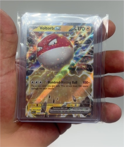 2021 Pokémon Ascended Heroes #058 Voltorb EX — front