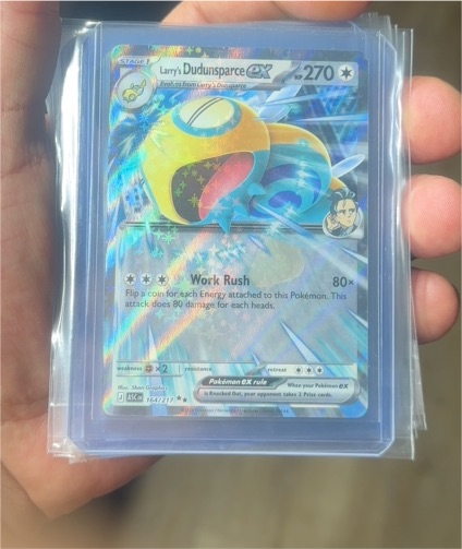2026 Pokémon Ascended Heroes #164 Larry's Dudunsparce EX — front