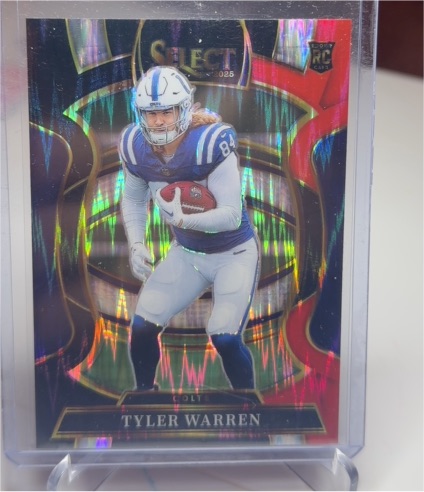 2025 Panini Select #33 Tyler Warren — front