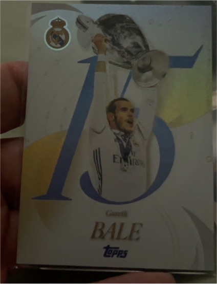 2025 Topps #15 Gareth Bale — front