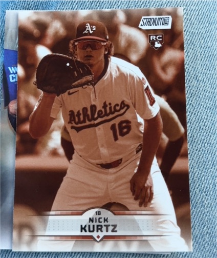 2025 Topps Stadium Club #9 Nick Kurtz — front
