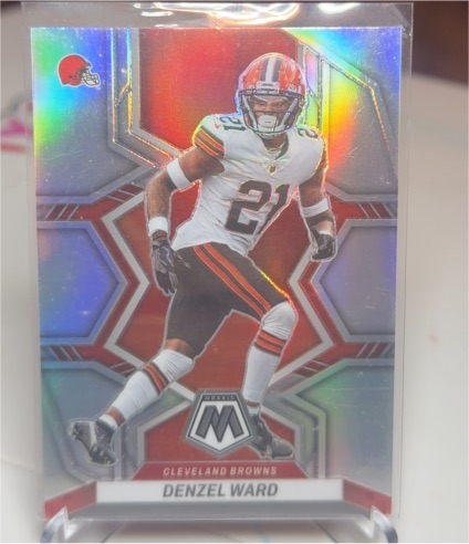 2022 Panini Mosaic #230 Denzel Ward — front