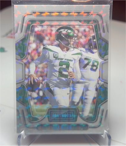2022 Panini Playbook #48 Zach Wilson — front