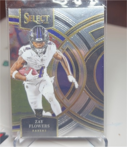 2023 Panini Select Premier Level #157 Zay Flowers — front