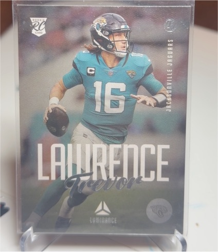 2021 Panini Chronicles Luminance #201 Trevor Lawrence — front