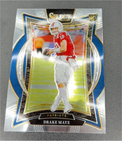 2024 Panini Select Concourse #27 Drake Maye Rookie — front