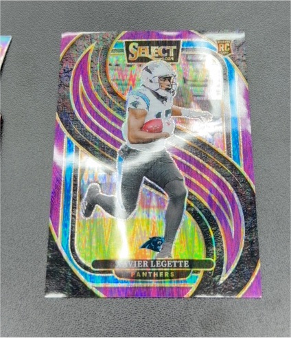 2024 Panini Select #101 Xavier Legette — front