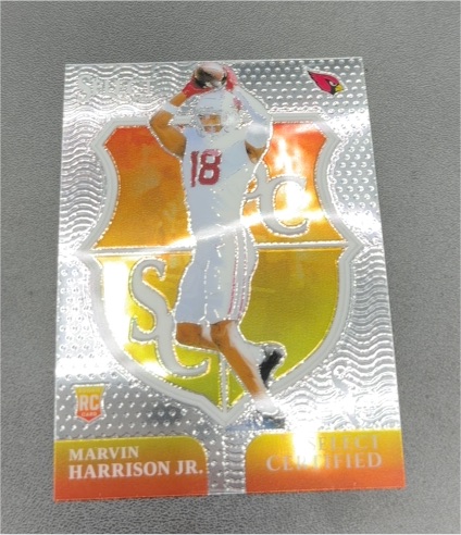 2024 Panini Select Certified #5 Marvin Harrison Jr — front