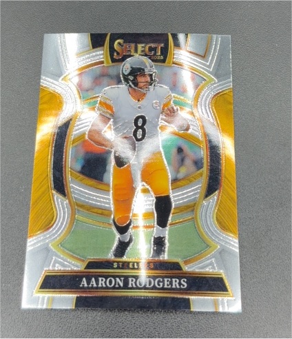2025 Panini Select #51 Aaron Rodgers — front