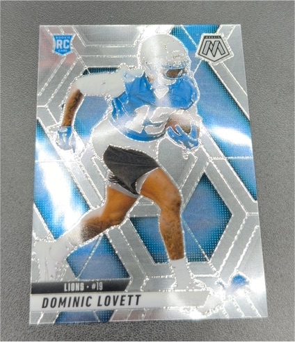 2025 Panini Mosaic #363 Dominic Lovett — front