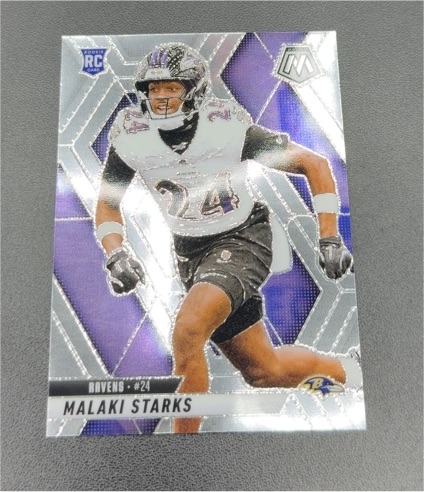 2025 Panini Mosaic #347 Malaki Starks — front