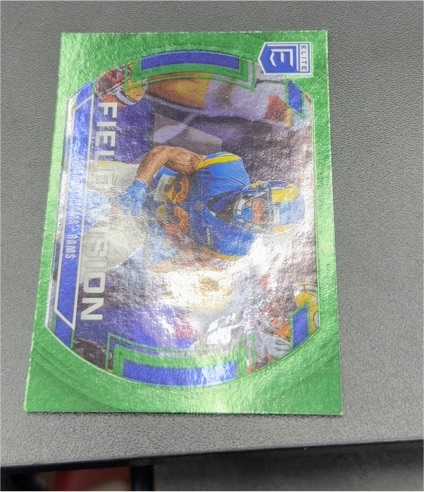 2025 Panini Donruss Elite #2 Kyren Williams Field Vision Green — front
