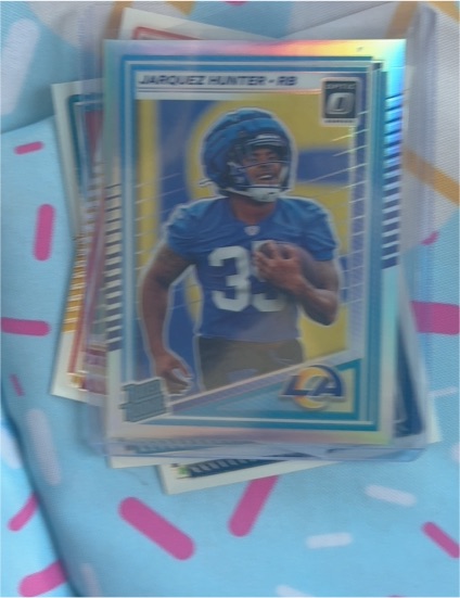 2025 Panini Donruss Optic #292 Jarquez Hunter — front