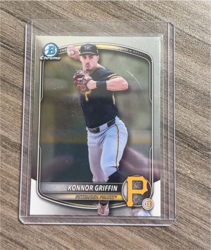 2025 Bowman Draft Chrome #BDC-102 Konnor Griffin — front
