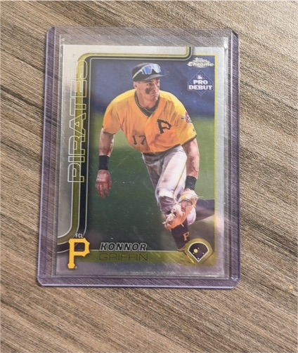 2025 Topps Pro Debut Chrome #PDC-32 Konnor Griffin — front