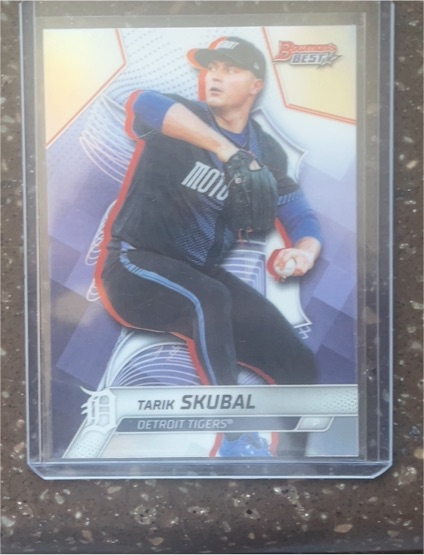 2025 Bowman's Best #12 Tarik Skubal — front