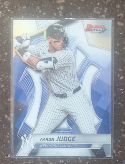 2025 Bowman's Best #38 Aaron Judge — front