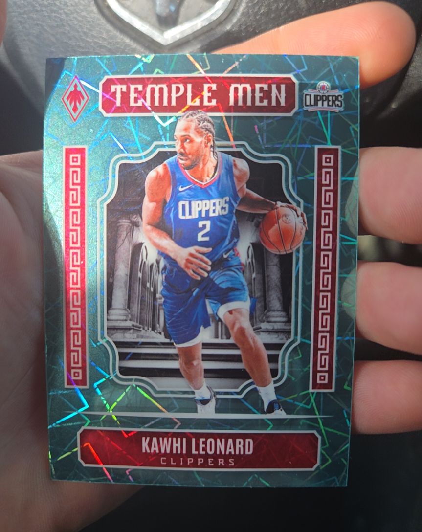2023-24 Panini Phoenix Temple Men #12 Kawhi Leonard — front