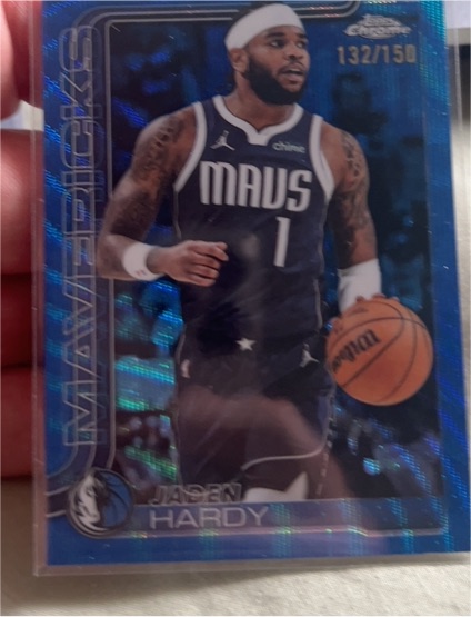 2025-26 Topps Chrome #60 Jaden Hardy — front