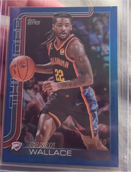 2025-26 Topps #119 Cason Wallace — front