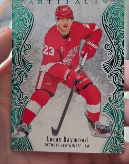 2025-26 Upper Deck Artifacts #94 Lucas Raymond — front