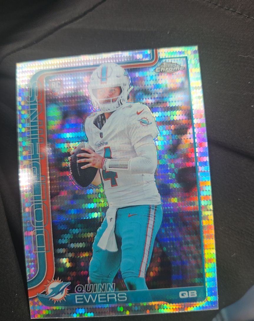 2025 Topps Chrome #316 Quinn Ewers — front