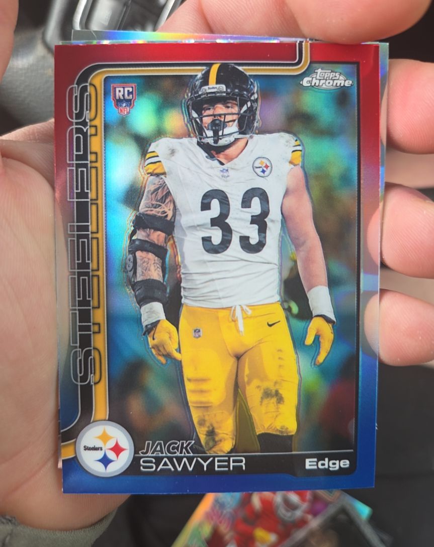 2025 Topps Chrome #357 Jack Sawyer — front