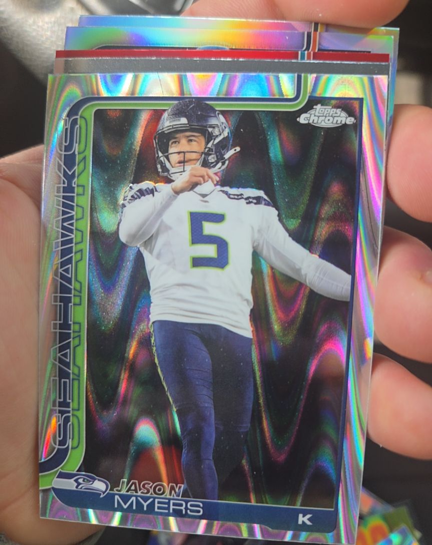 2025 Topps Chrome #280 Jason Myers — front