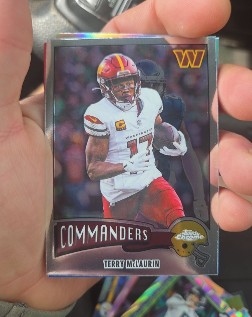 2025 Topps Chrome #1975-35 Terry McLaurin — front