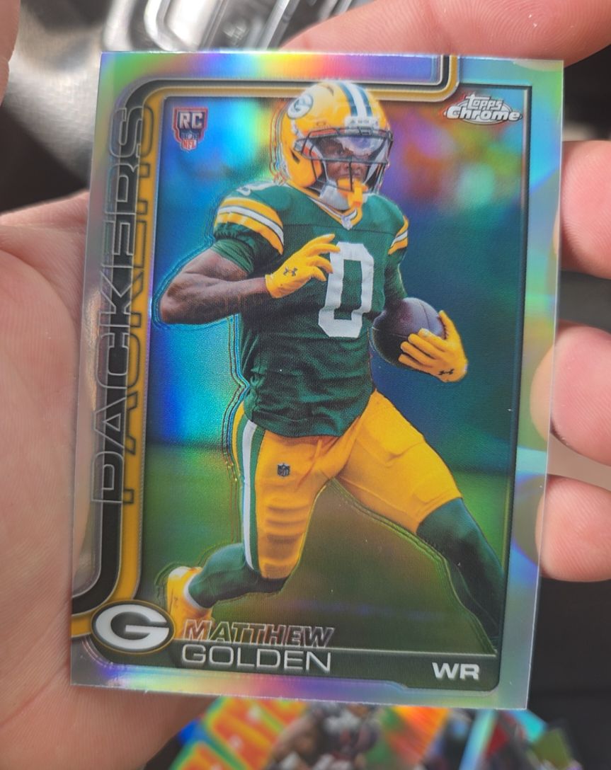 2025 Topps Chrome #333 Matthew Golden — front