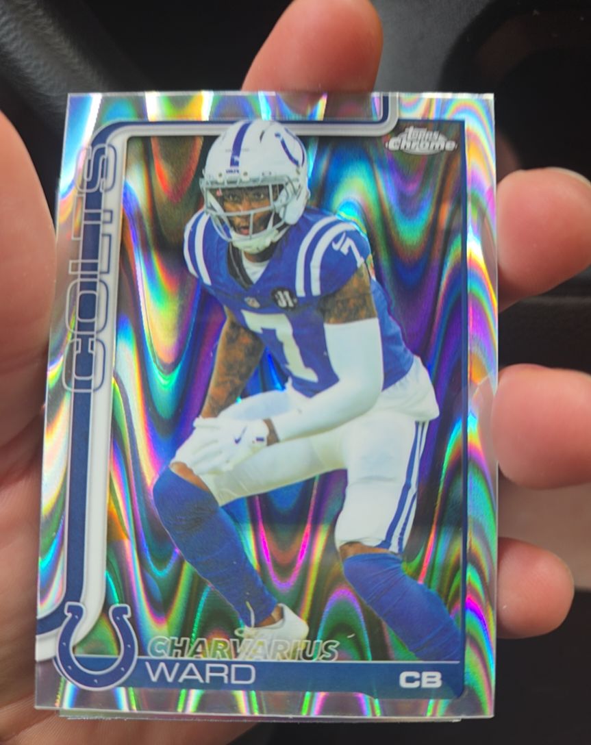2025 Topps Chrome Football #129 Charvarius Ward — front