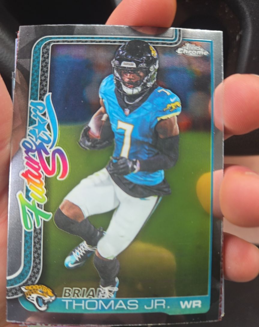 2025 Topps Chrome Future Stars #FS-4 Brian Thomas Jr. — front