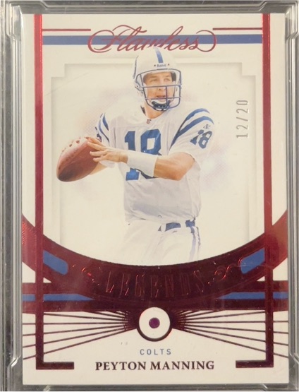 2021 Panini Flawless #74 Peyton Manning — front