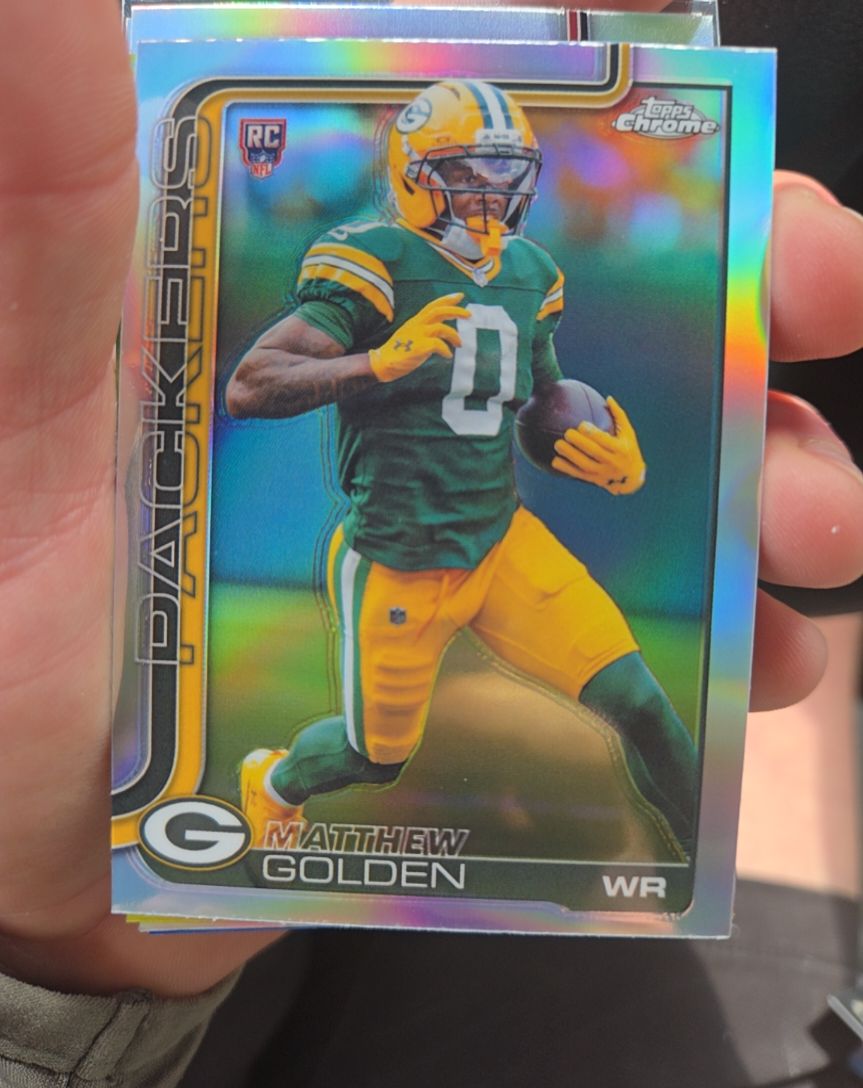 2025 Topps Chrome #333 Matthew Golden — front
