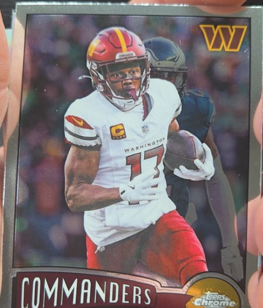 2025 Topps Chrome #1975-35 Terry McLaurin — front