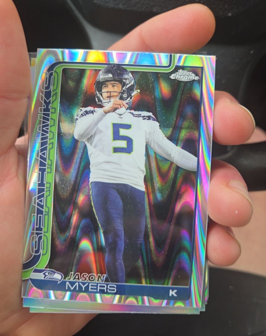 2025 Topps Chrome #280 Jason Myers — front