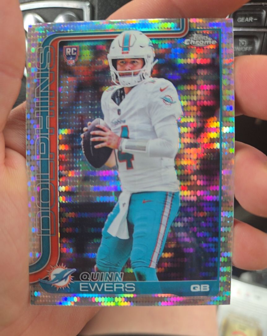 2025 Topps Chrome #316 Quinn Ewers — front