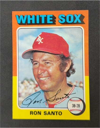 1975 Topps #35 Ron Santo — front