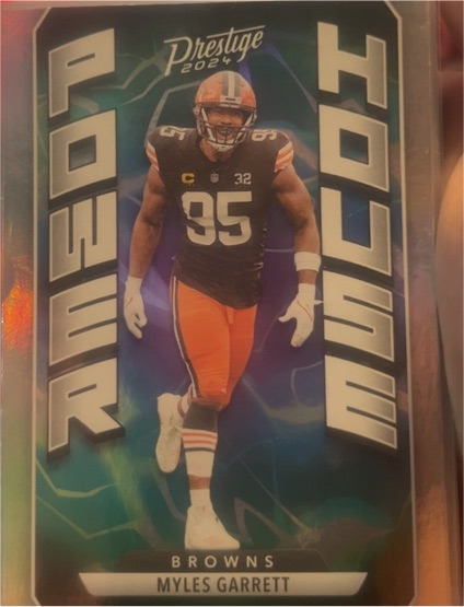 2024 Panini Prestige #PH-MGT Myles Garrett Power House — front