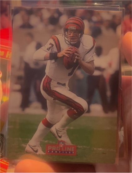 1992 Pro Line Profiles #242 Boomer Esiason — front