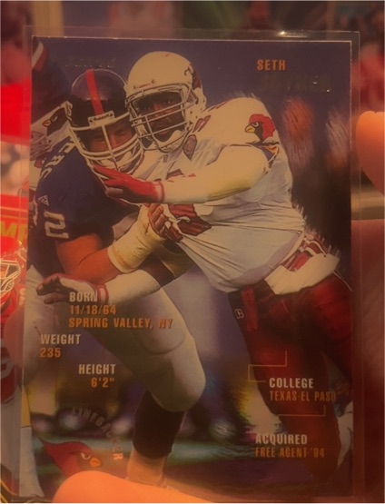 1995 Fleer #5 Seth Joyner — front