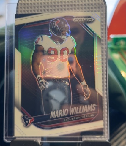 2025 Panini Prizm Black #68 Mario Williams — front