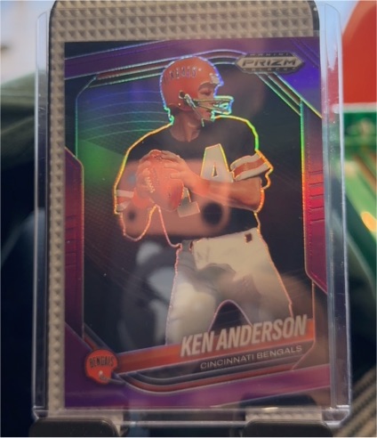 2025 Panini Prizm Black #28 Ken Anderson — front
