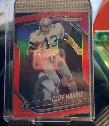 2025 Panini Prizm Black #36 Cliff Harris — front
