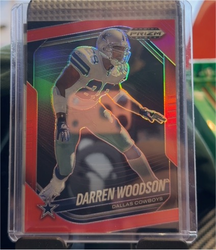 2025 Panini Prizm Black #46 Darren Woodson — front