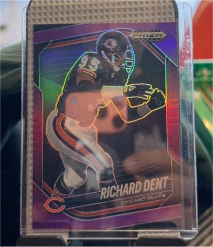 2025 Panini Prizm Black #24 Richard Dent — front