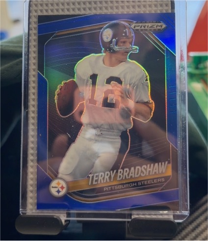 2025 Panini Prizm Black #123 Terry Bradshaw — front